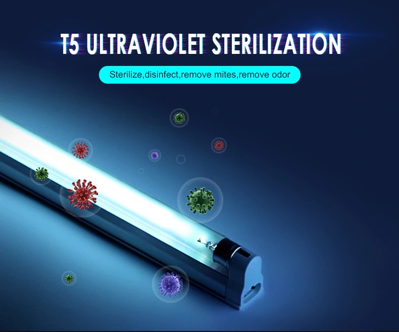 UV-C Sterilisator Tisch Lampe Ozon Viren Bakterien Schutz Desinfektion Leuchte 