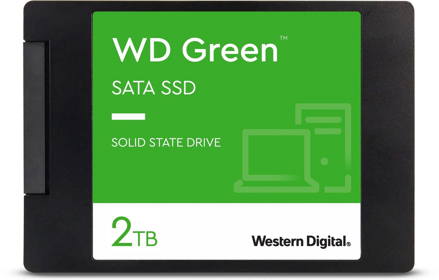 SSD-Festplatte – WD Green SSD 2 TB