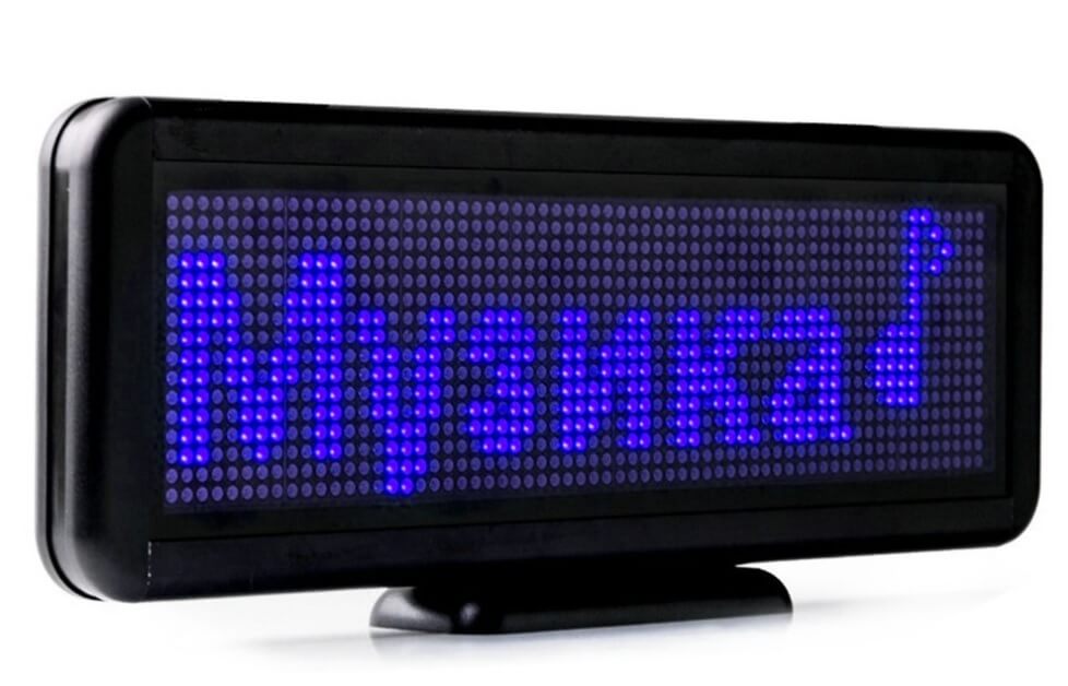 Business LED Panel blau