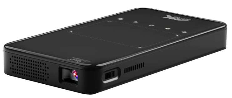 Taschenprojektor LED + WiFi mit USB / HDMI mit Bild bis zu 120