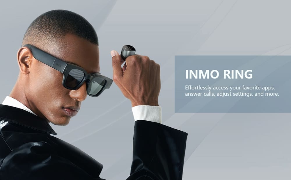 Komfortabler Kontrollring für Inmo Air 2 Brillen