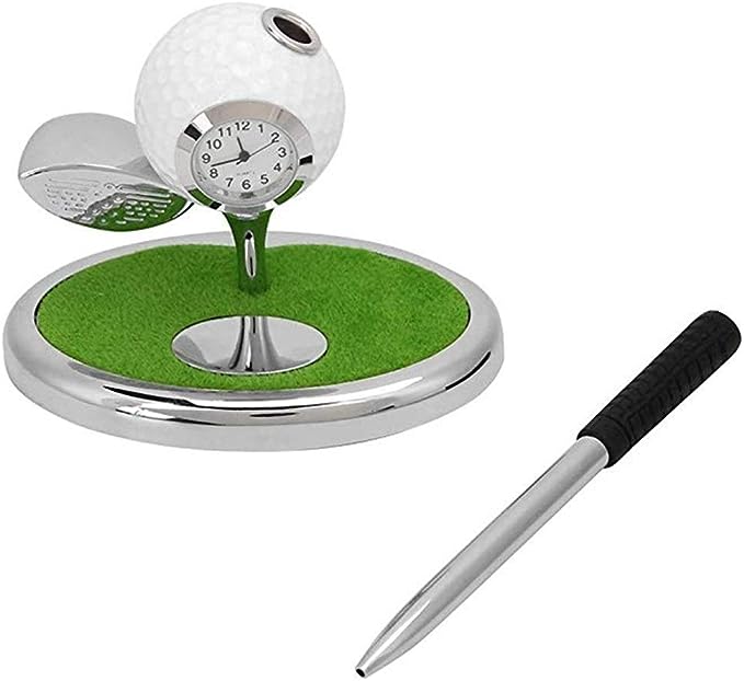 Golfstift (Ball mit Stock) mit funktionsfähiger Uhr