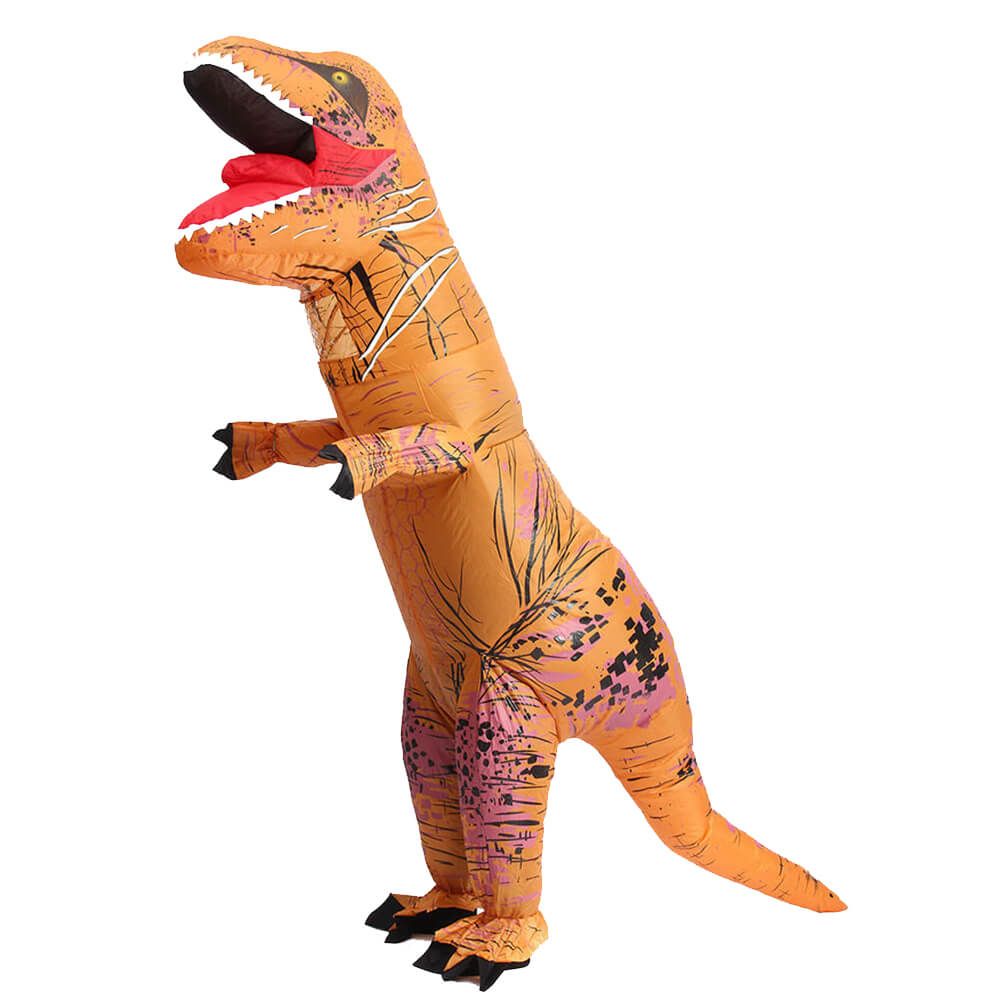 Aufblasbares Dinosaurier-Kostüm - Dino-Outfit-Anzug
